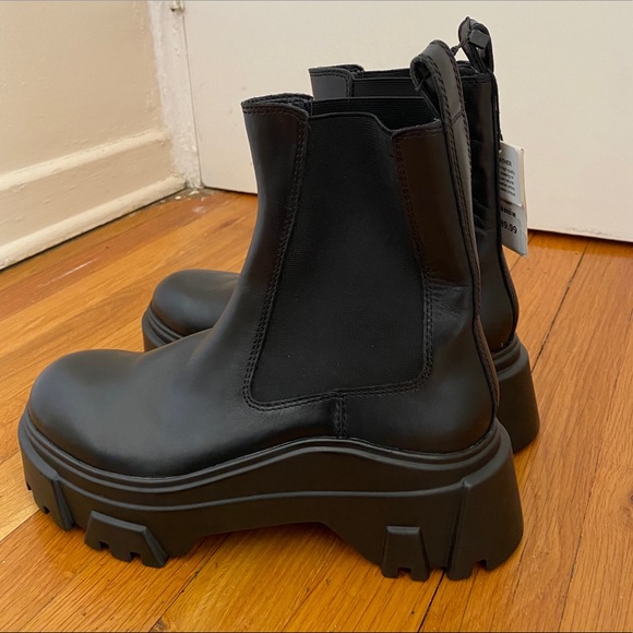 ZARA LUG SOLE BOOTS - Picture 9 of 10